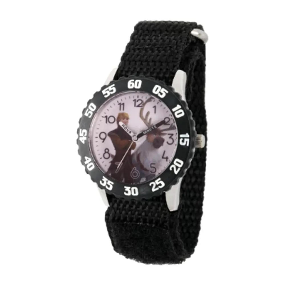 Disney Frozen Boys Black Strap Watch Wds000803