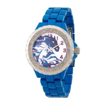 Disney Frozen Princess Elsa Womens Blue Bracelet Watch Wds000835