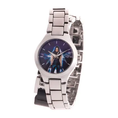 Disney Descendants Girls Silver Tone Bracelet Watch Wds000773