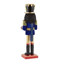 North Pole Trading Co. 14in Traditional Drummer African American Christmas Nutcracker