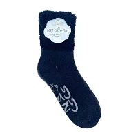 Cozy Mid Crew Womens 2 Pair Slipper Socks