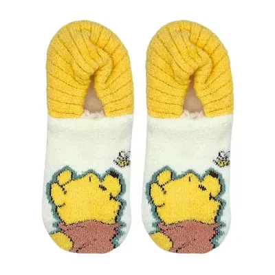 Womens Winnie The Pooh 1 Pair Slipper Socks