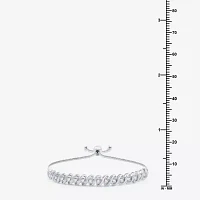 1 CT. T.W. Lab Grown White Diamond Sterling Silver Bolo Bracelet