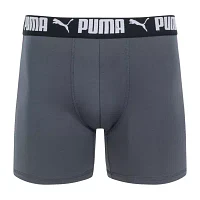 PUMA Mens 4 Pack Boxer Briefs