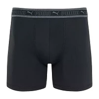 PUMA Mens 4 Pack Boxer Briefs