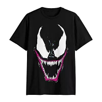 Mens Short Sleeve Venom Graphic T-Shirt