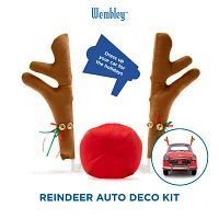 Wembley 3pc. Reindeer Car Decoration Kit