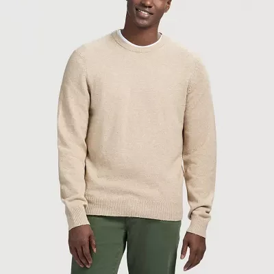 IZOD Mens Crew Neck Long Sleeve Pullover Sweater