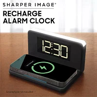 Sharper Image Recharge Alarm Clock