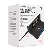 Sharper Image Recharge Alarm Clock