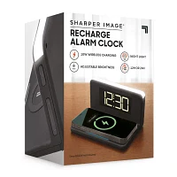 Sharper Image Recharge Alarm Clock