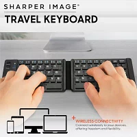 Sharper Image Wireless Folding Computer Keyboard