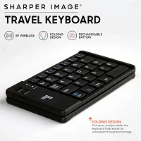 Sharper Image Wireless Folding Computer Keyboard