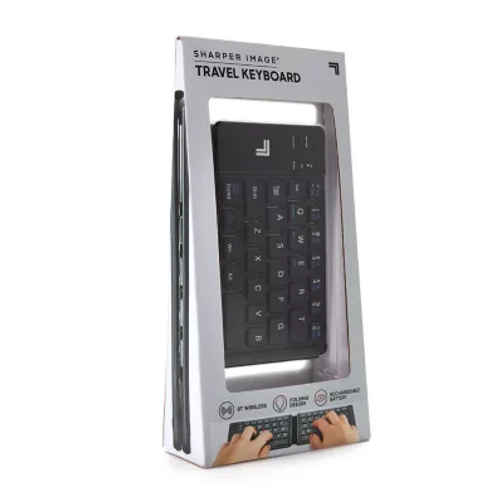 Sharper Image Wireless Folding Computer Keyboard