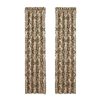 Queen Street Grandville Room Darkening Rod Pocket Set of 2 Curtain Panel