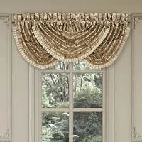 Queen Street Grandville Rod Pocket Waterfall Valances