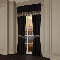 Queen Street Lavinia Room Darkening Rod Pocket Set of 2 Curtain Panel