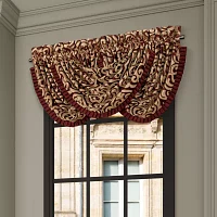 Queen Street Roman Rod Pocket Waterfall Valance