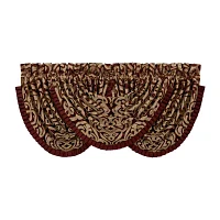 Queen Street Roman Rod Pocket Waterfall Valances