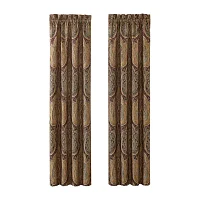 Queen Street Cedar Park Room Darkening Rod Pocket Set of 2 Curtain Panel