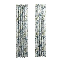 Queen Street Elwood Room Darkening Rod Pocket Set of 2 Curtain Panel