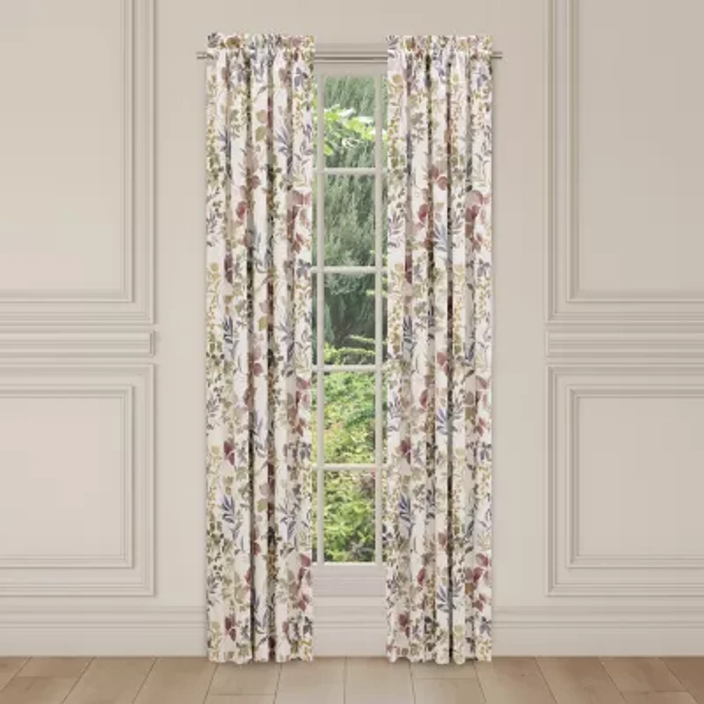 Queen Street Ridgewood Room Darkening Rod Pocket Set of 2 Curtain Panel