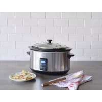 Cooks 5-Quart Programmable Latch and Travel Slow Cooker