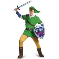 Mens Thelegendofzeld Mens Costume Zelda 4-pc. Costume