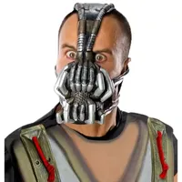 Mens Dark Knight Rises Bane 3/4 Mask Batman DC Comics Costume