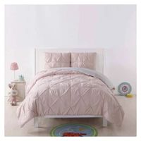 My World Pleated Reversible Comforter Set