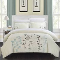 Chic Home Kaylee 3-pc. Embroidered Duvet Cover Set