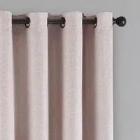 Eclipse Cara 100% Blackout Grommet Top Single Curtain Panel