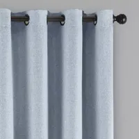 Eclipse Cara Grommet Top 100% Blackout Single Curtain Panel