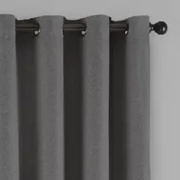 Eclipse Cara 100% Blackout Grommet Top Single Curtain Panel