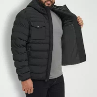 Levi's Mens Big and Tall Lined Water Resistant Midweight Puffer Jacket