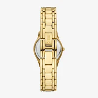 Relic By Fossil Womens Gold Tone Bracelet Watch Zr34651