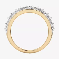 G-H / Si1-Si2) / CT. T.W. Lab Grown White Diamond 10K Gold Band