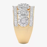 G-H / Si1-Si2) / CT. T.W. Lab Grown White Diamond 10K Gold Band