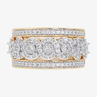 G-H / Si1-Si2) / CT. T.W. Lab Grown White Diamond 10K Gold Band