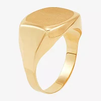 Mens 14K Gold Signet Ring