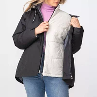 Free Country Womens Plus Water Resistant Heavyweight Ski System Jacket