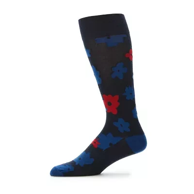 Shaquille O'Neal XLG Dress 1 Pair Big and Tall Crew Socks Mens