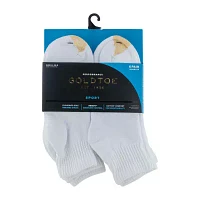 Gold Toe Athletic Sport 6 Pair Quarter Ankle Socks Mens