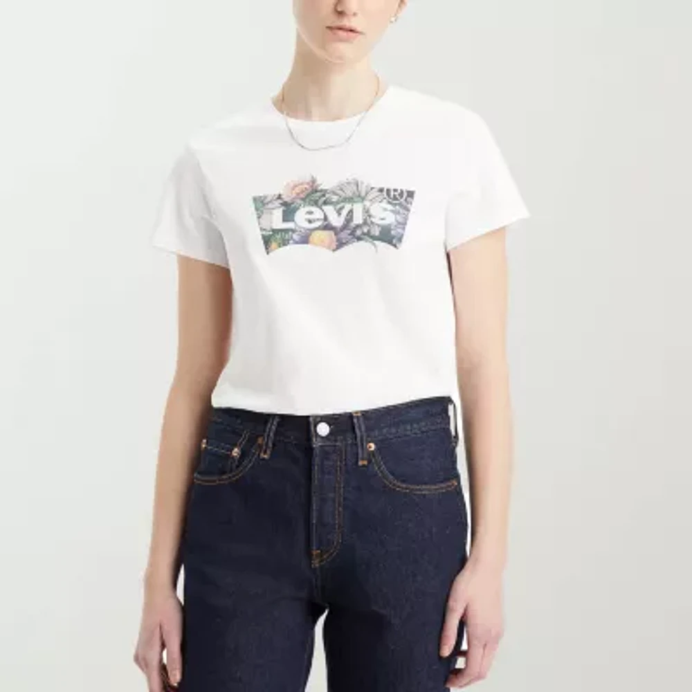 Levi's The Perfect Tee Womens Crew Neck Short Sleeve T-Shirt