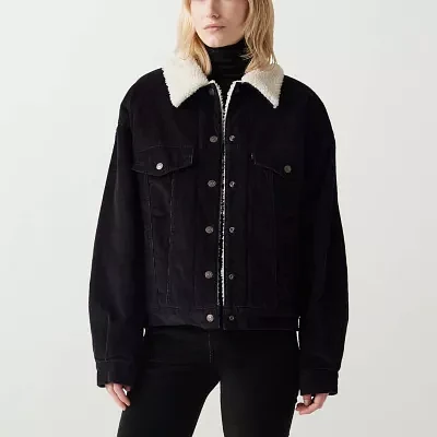 Levi's 90s Sherpa Trucker Midweight Womens Work Jacket