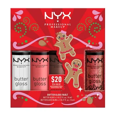 NYX Professional Makeup Butter Lip Gloss Vault ($24 Value)