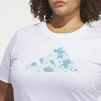 adidas Acid Logo Graphic Tee (Plus Size)