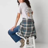 Juniors Womens Short Sleeve Graphic T-Shirt