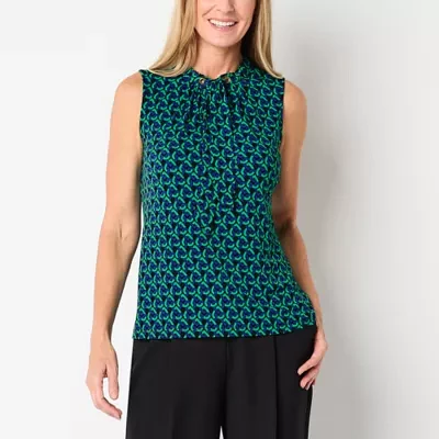 Liz Claiborne Womens Sleeveless Blouse