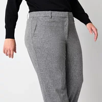 Worthington-Plus Regular Fit Flare Trouser